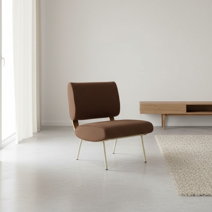 Gio Ponti Round D.154.5 Armchair by Molteni&C | Luxury Design Warehouse