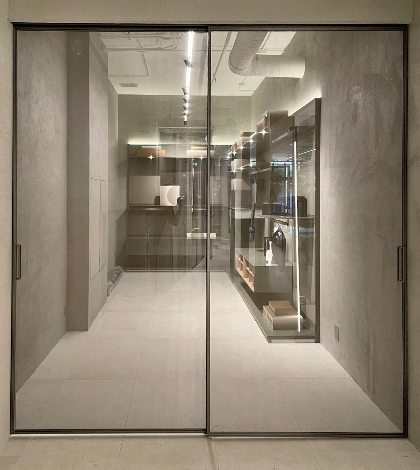 Velaria Sliding Doors with Track - Image 1